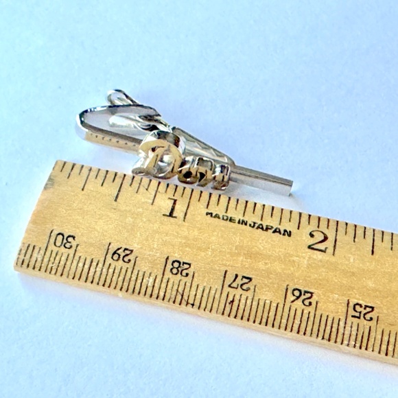 Tie Clip "Don", silver, necktie accessory - Picture 5 of 5